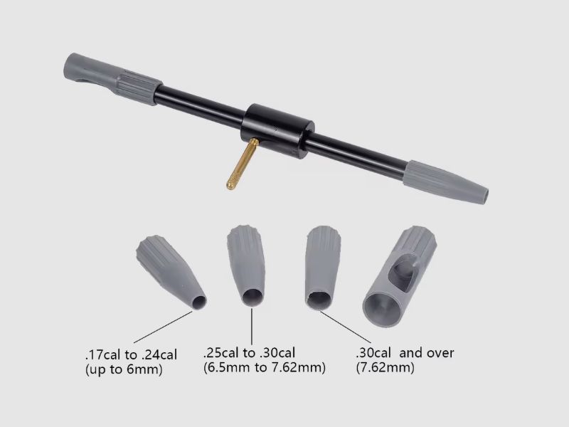 Bore Guide guide rod, cleaning rod guide, false lock, barrel cleaning tool caliber .17 to .30