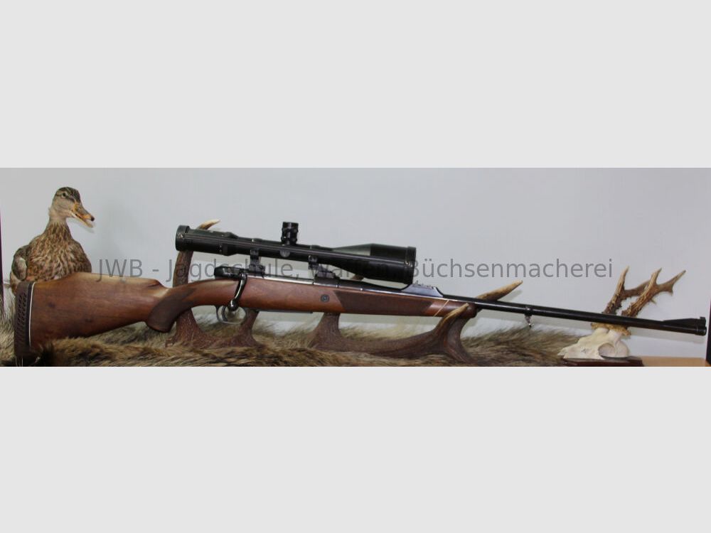 Mauser 2000 met Swarovski Habicht Nova 3-12 x 56 Abs. 8 verlicht - 9,3 x 64