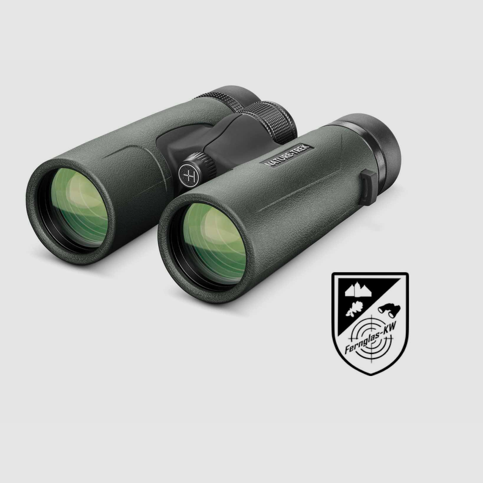 HAWKE 35103 Nature Trek Fernglas 10x42 FMC Wasserdicht mit Tasche und Riemen