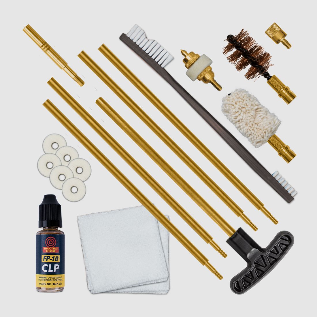 Kit de nettoyage pour fusil Otis .12 avec boîte de rangement