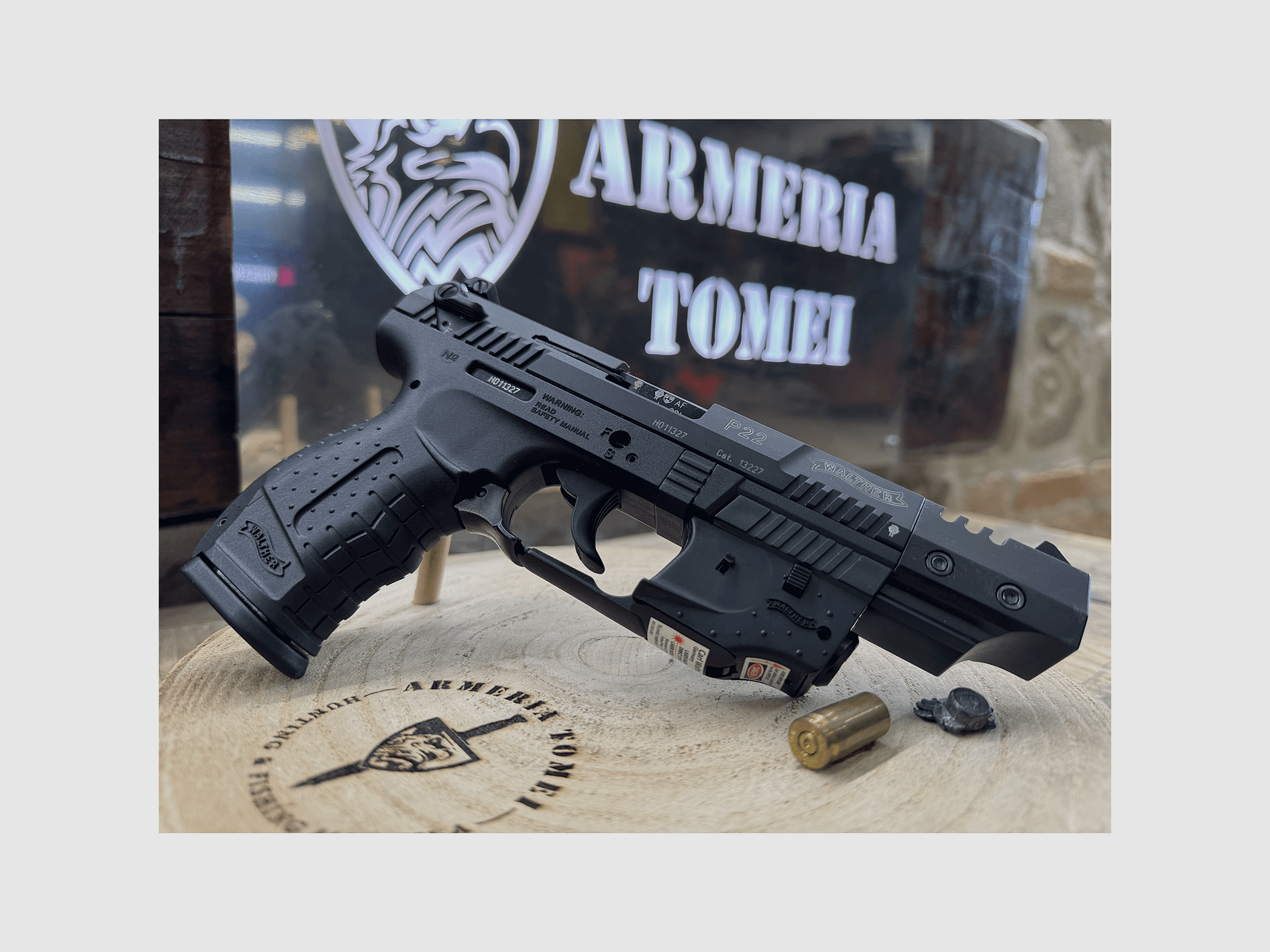 GEBRAUCHT – PISTOLE – WALTHER MOD. P22 TARGET Kal. 22LR, Bild 4 von 5