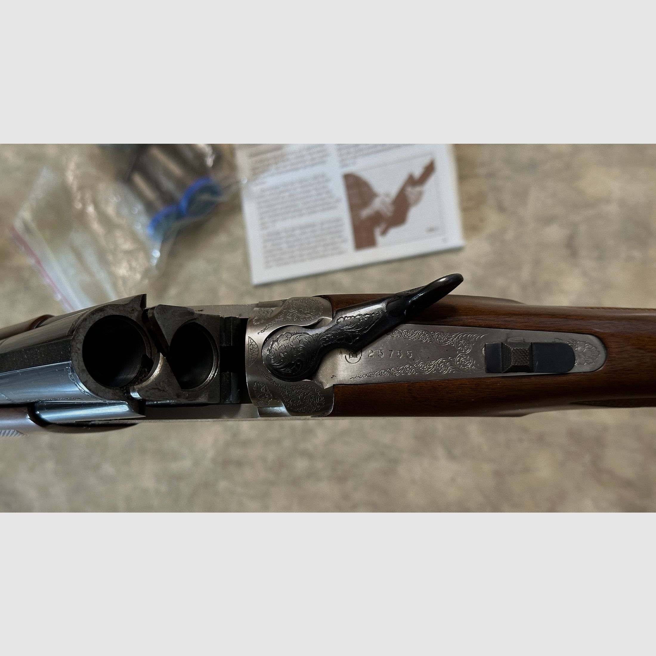 Bockdoppelflinte Campione 12/70