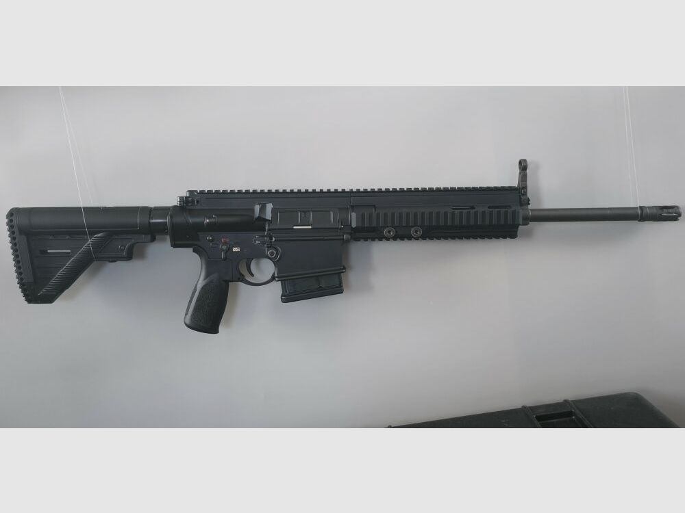 Heckler & Koch MR308 16,5" Quadrail Osłona ręczna czarna z Slimline Schulte .308Win, zdjęcie 8 z 16