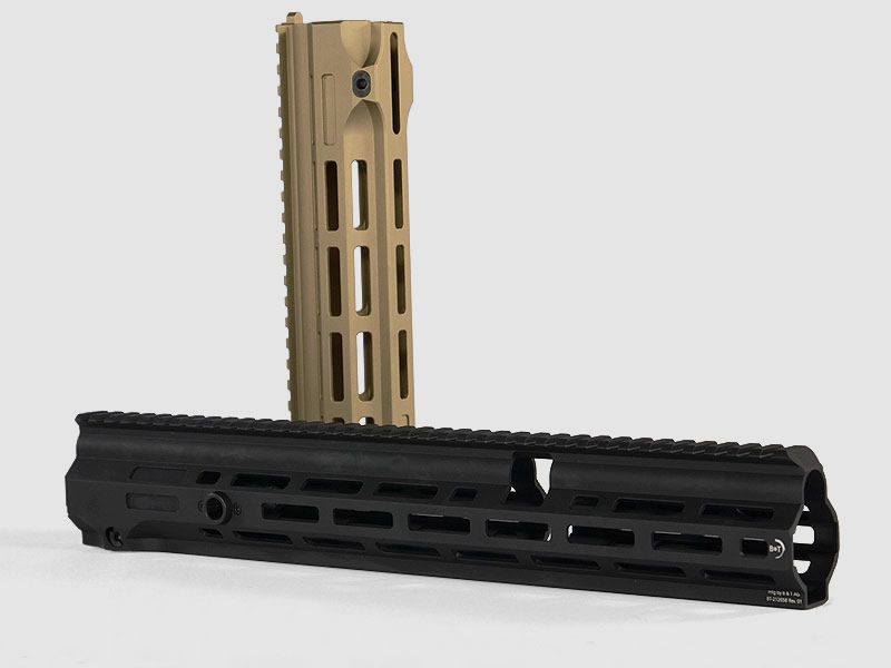 B&T M-LOK osłona rękojeści dla HK MR223 COYOTE TAN, krótka (dla MR223 w 11"/14,5"/16,5")