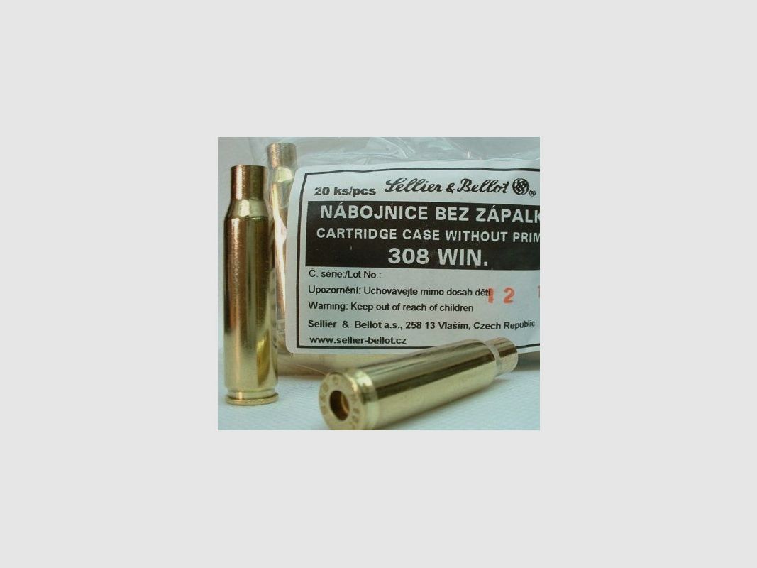 S&B BOSSOLI 308 WIN QT 20 PZ, immagine 3 di 4