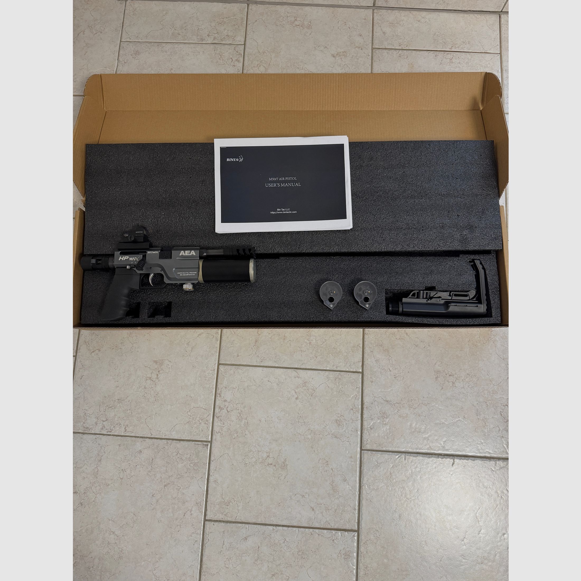 AEA. HP MAX    BIN TAC   M50