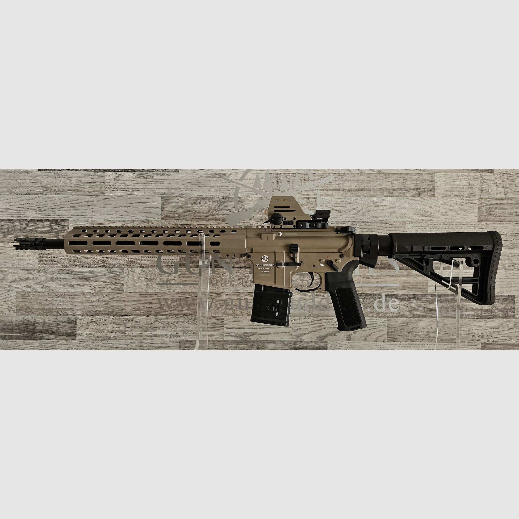 Schmeisser AR-15 M4FL FDE 14,5" Cal. .223Rem. + Falke LE FDE - envío gratis - producto nuevo del comercio especializado