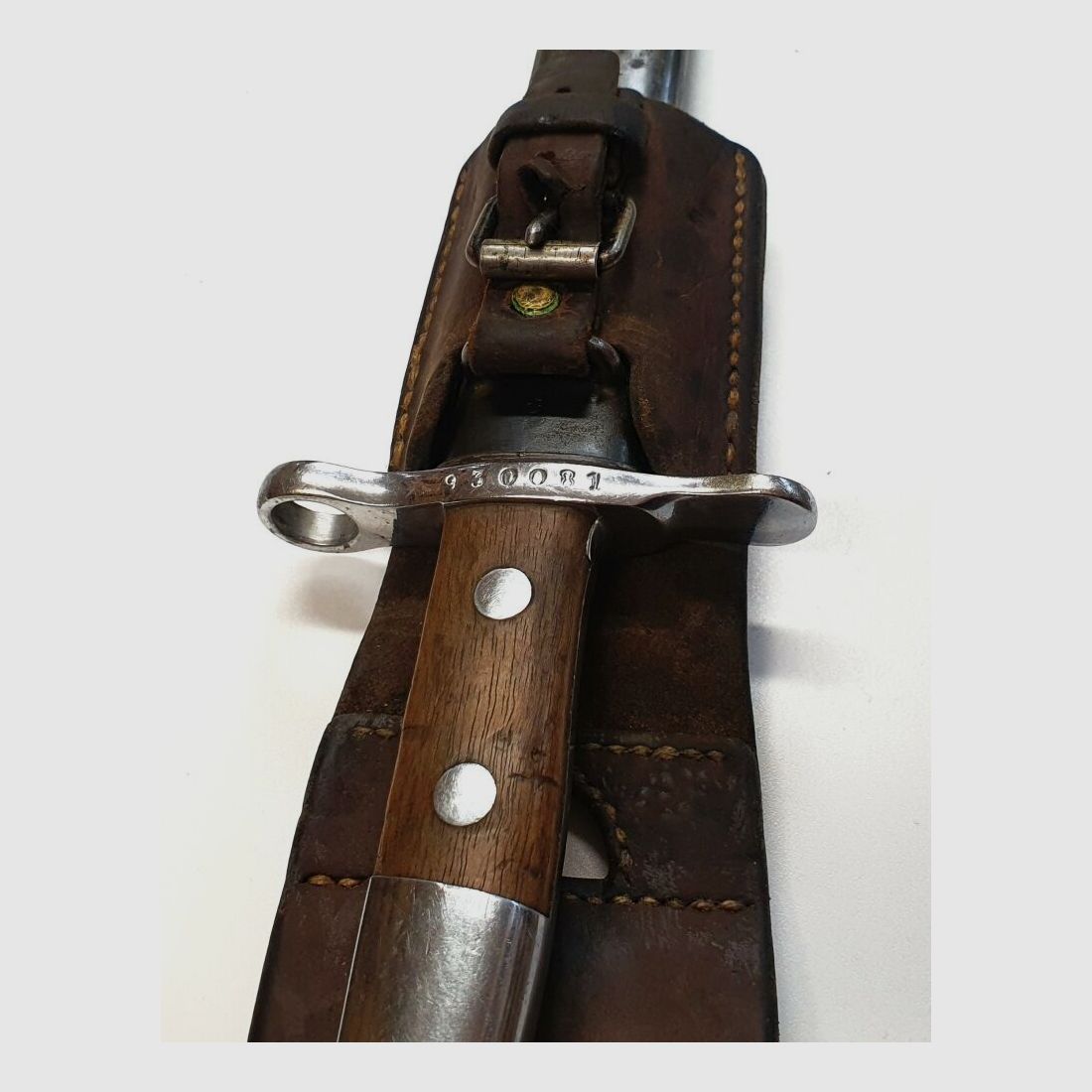 Fabryka broni Bern karabina powtarzalna Fabryka broni Bern Szwajcarski K31 Kaliber 7,5x55 Szwajcarski kompletny z dopasowanymi numerami + bagnet