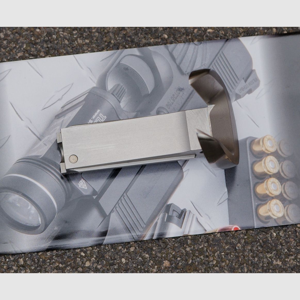 Wilson Combat magwell / Magazintrichter für 1911 / neuwertig