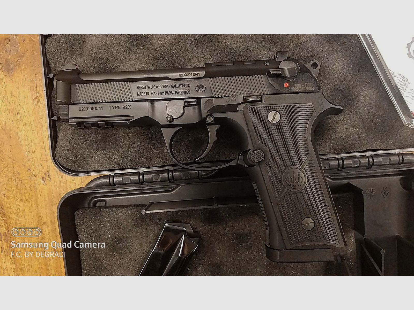 BERETTA 92 X KALIBER 9X19 TOP ZUSTAND !, Bild 2 von 3