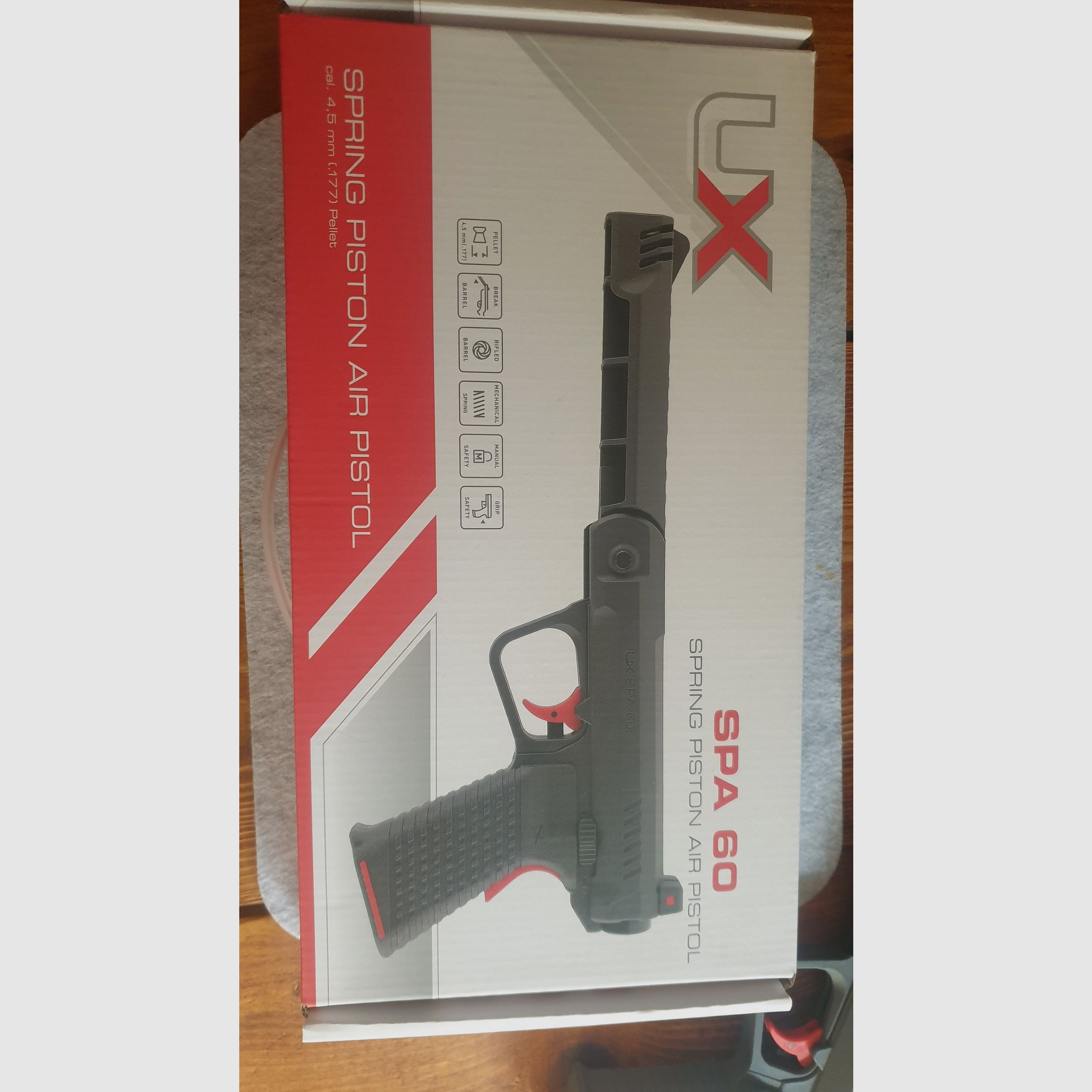 Pistole Umarex SPA 60 4,5mm Diabolo