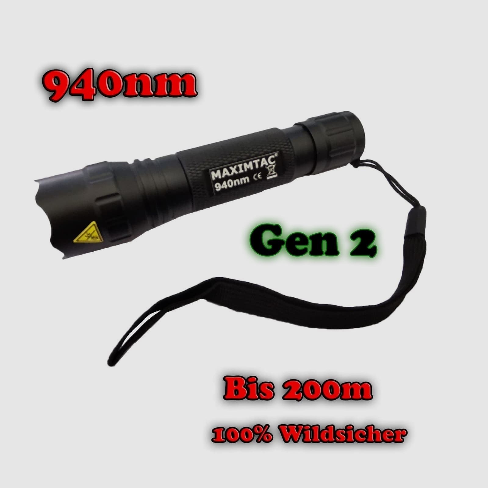 Maximtac Infrarotstrahler 940nm Gen. 2