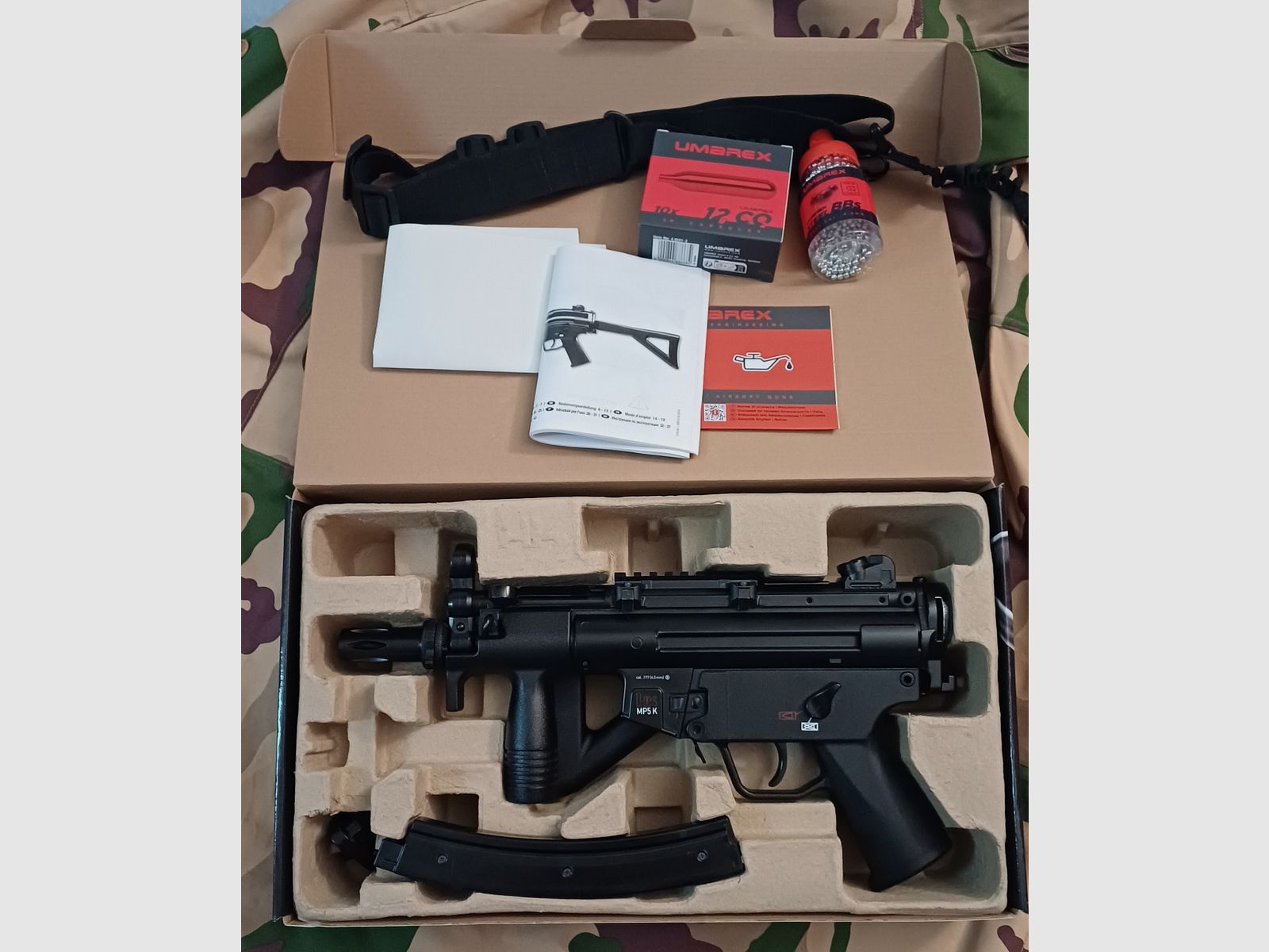 Co2 Gewehr Umarex Heckler und Koch MP5K PDW 4.5mm BB Blowback