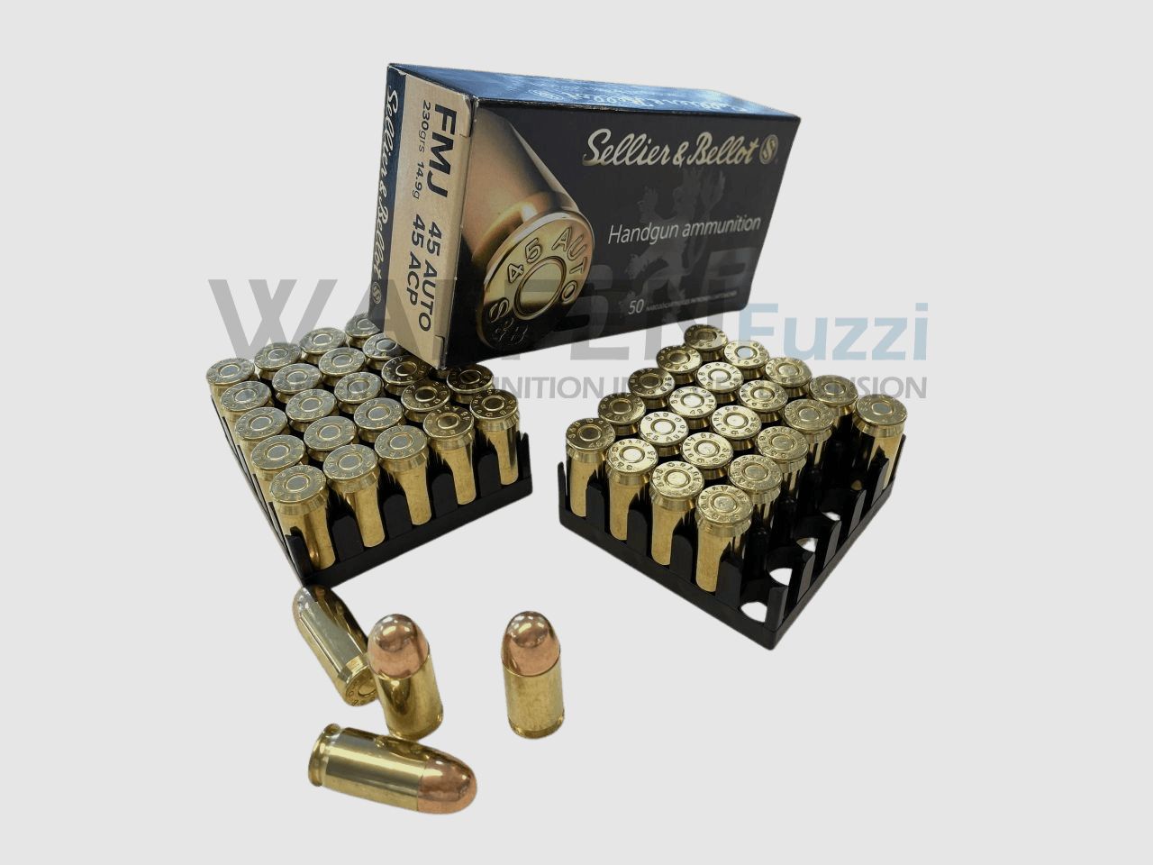 S&B .45ACP 230gr FMJ 50 coups