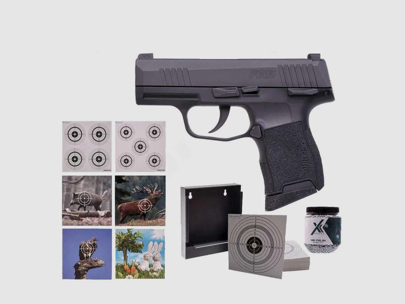 Sig Sauer	 P365 Co2 Pistole im Kaliber 4,5 mm Diabolo im ZS-Set