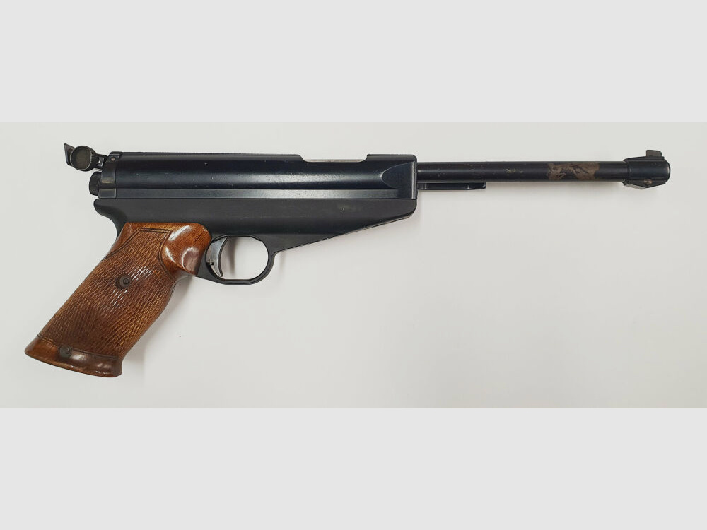Feinwerkbau Feinwerkbau Mod. 65 4,5/.177 FWB 65 Mk. I , vierstellige Seriennummer, Federdruck / Seitenspanner