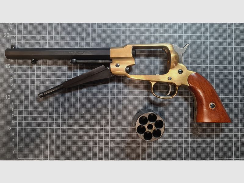 Perkussion Revolver New Model Army Remington .44 BP only !!! TOP !!! in Original - Verpackung !