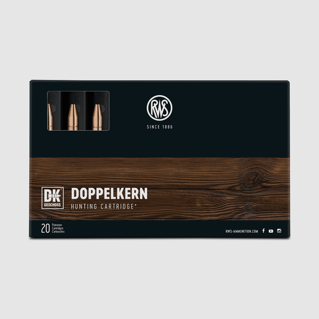 RWS 6,5x57 R DK 140gr. - 20 szt.