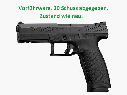 CZ P-10 F - P10F 9 mm Luger - Vorführware