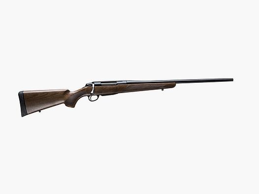 TIKKA T3x HUNTER 8x57 IS, Black Steel, Lauflänge 20", geölter Holzschaft, Rückstecher, MG M15x1