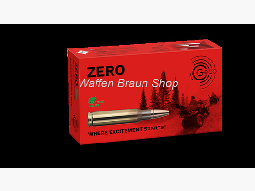 Geco 8x57IS ZERO 9,0g/139gr. 20 Stück