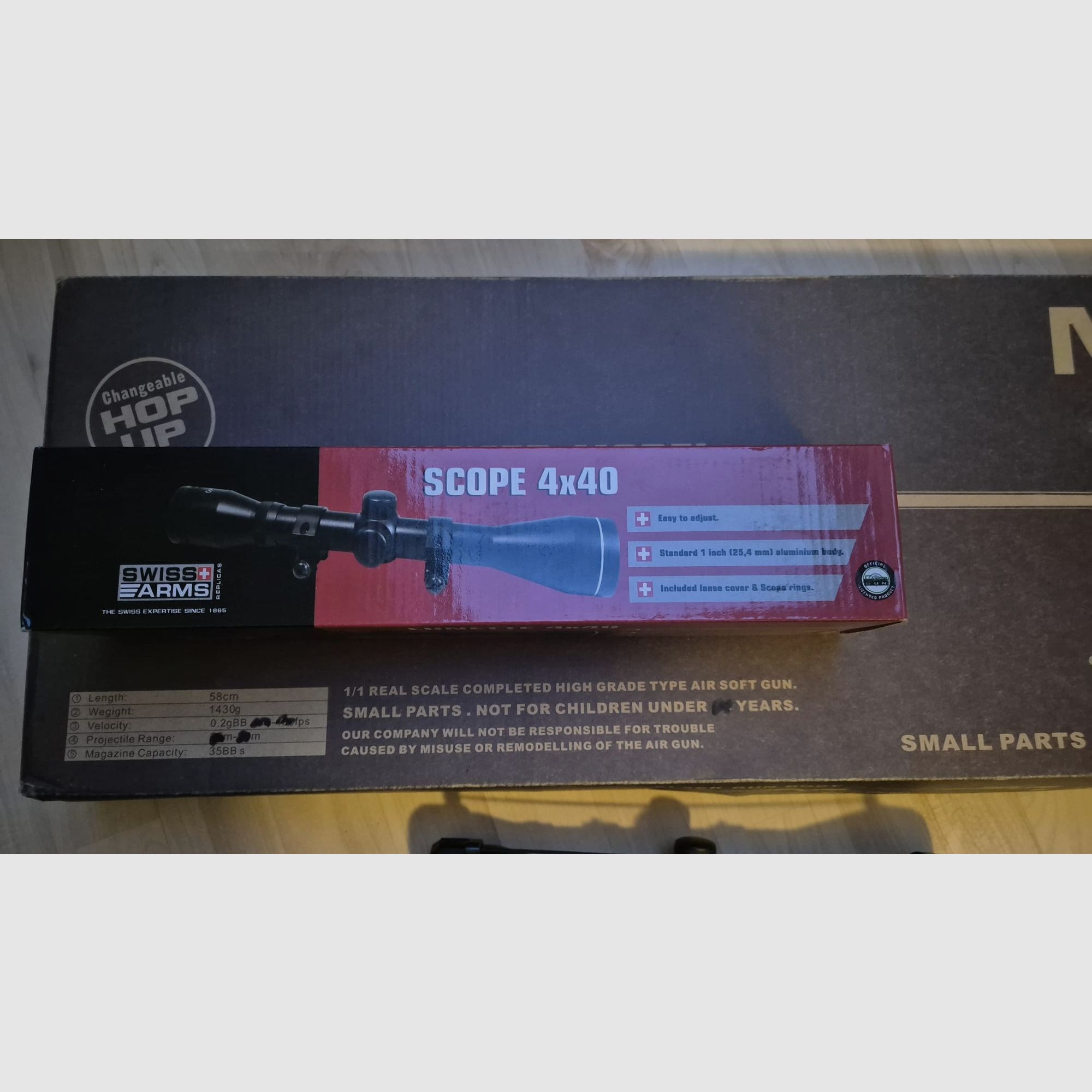 MB-01 Airsoft Sniper <0,5 Joule incl. Scope>