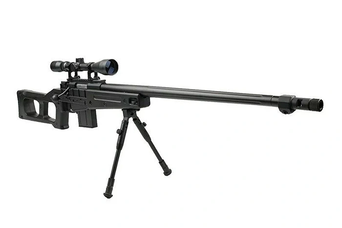 ASG sniper rifle WELL MB4409D – with scope and bipod, image 7 of 18