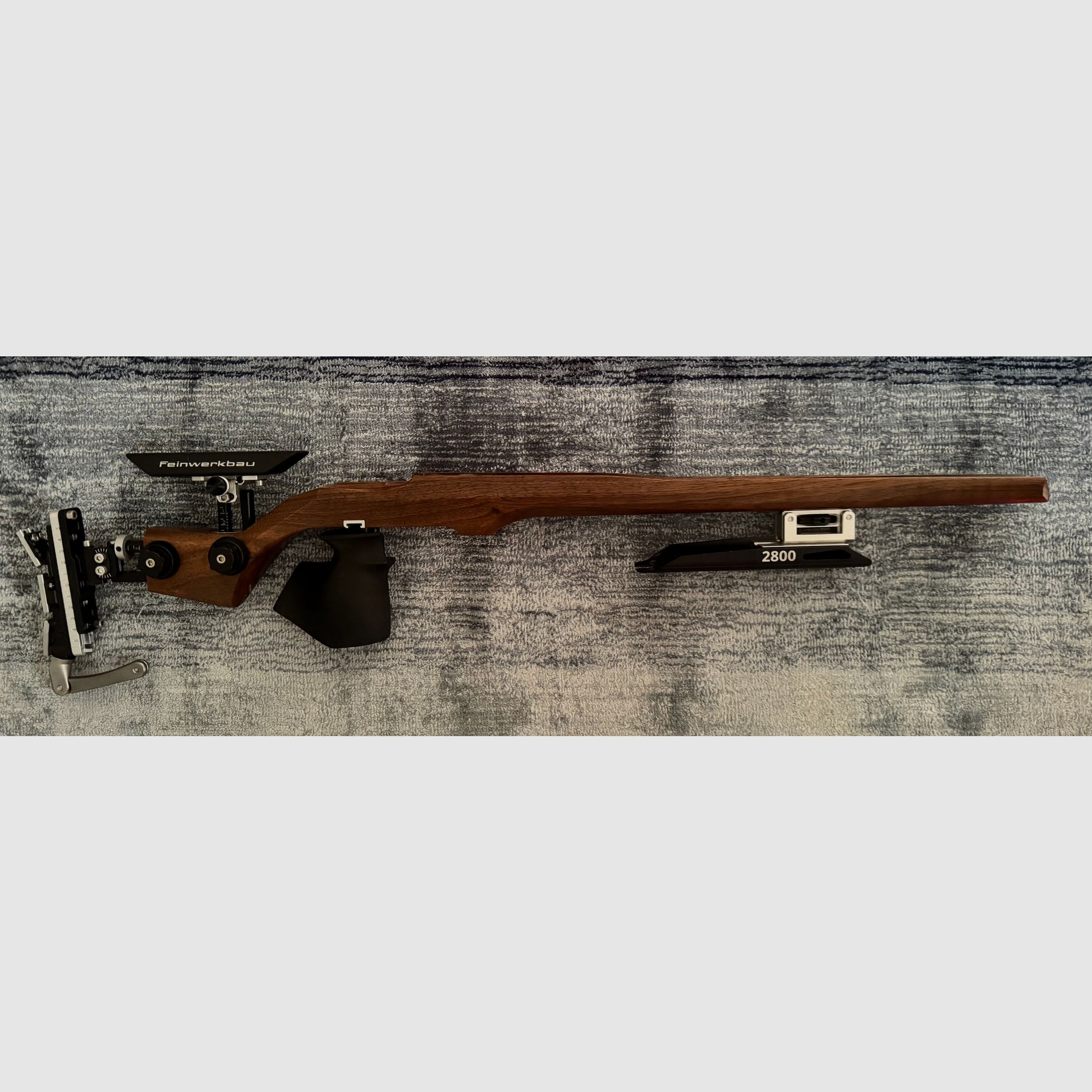 Feinwerkbau 2800 W wooden stock - small caliber KK stock, image 1 of 2
