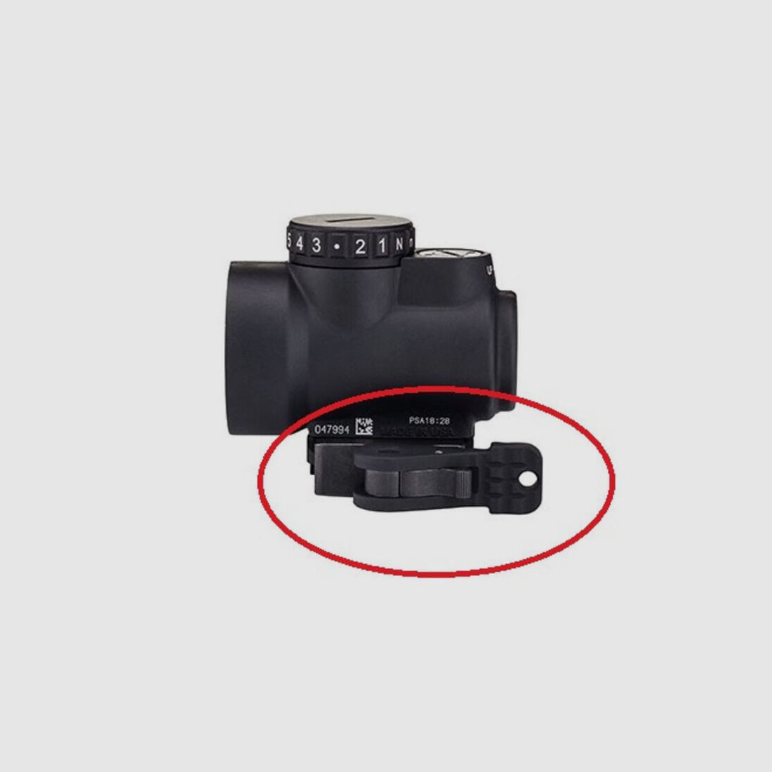 Trijicon MRO Schnellspannmontage 1/3