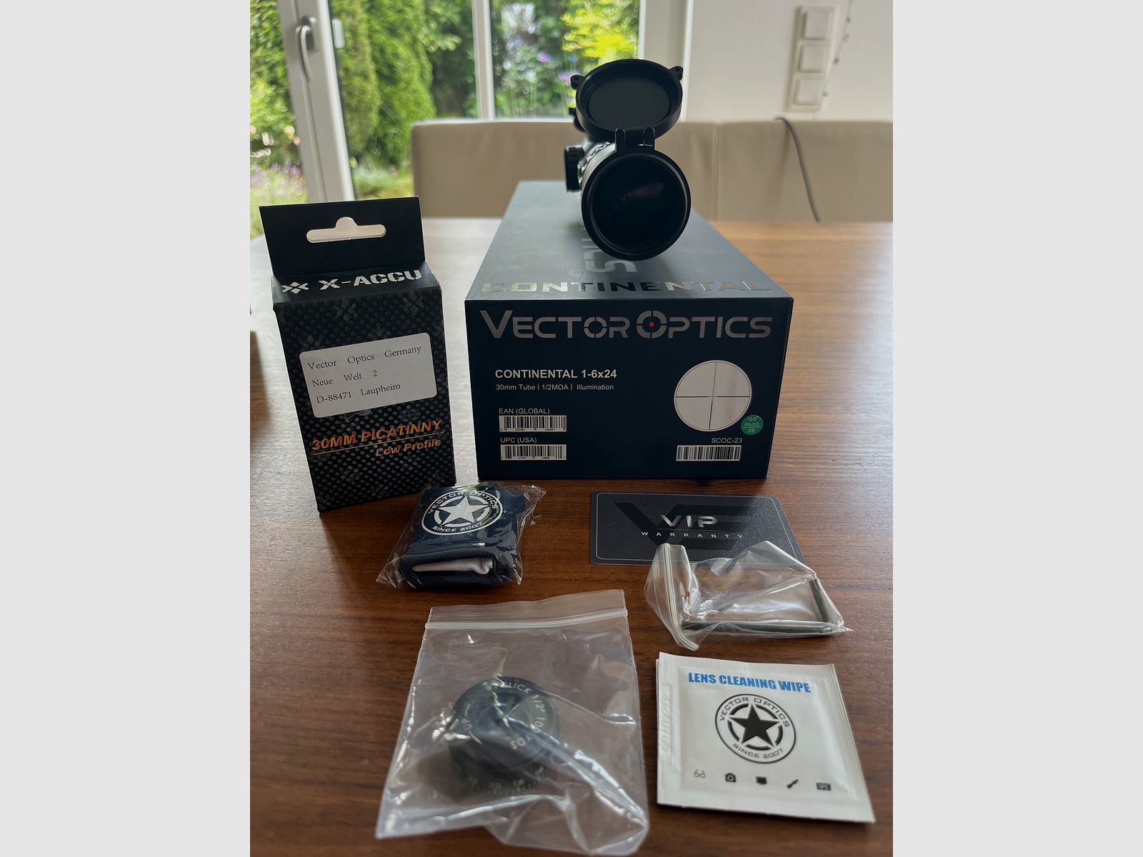 Vector Optics Continental 1-6x24 LVPO - ungeschossen 