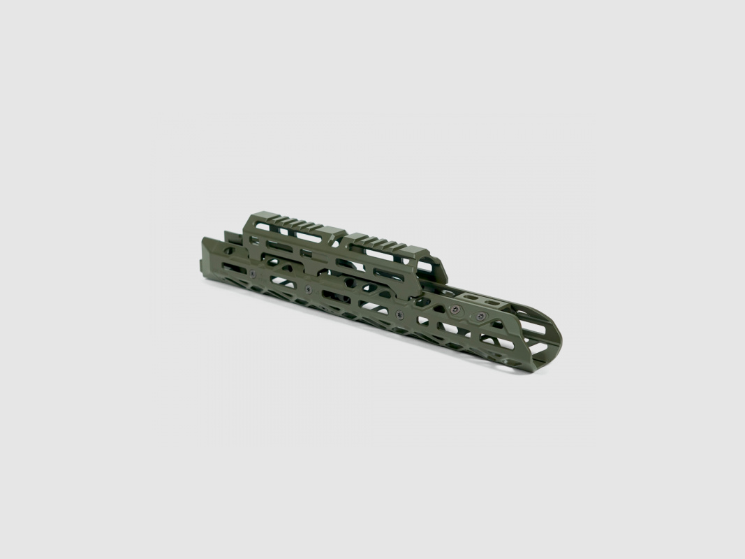 KPYK Langer AK M-LOK Handschutz mit langem Gasrohrcover CRC 1U004B OD Green