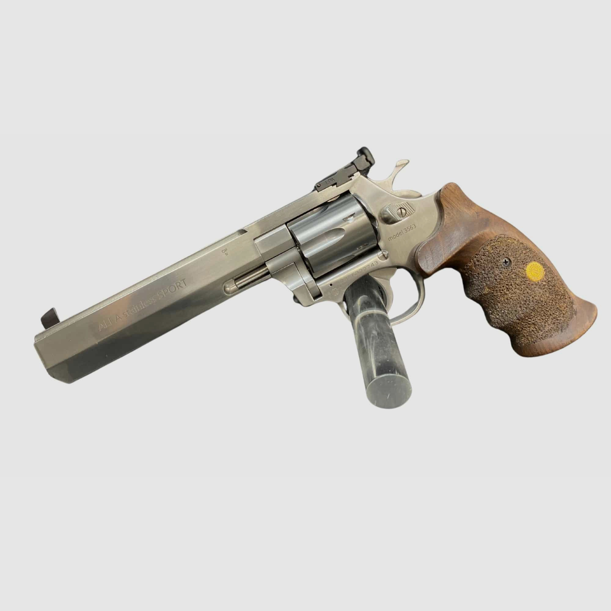 ALFA ProJ Steel SPORT acciaio inossidabile 3563 Revolver 6″ | .357 Mag.
