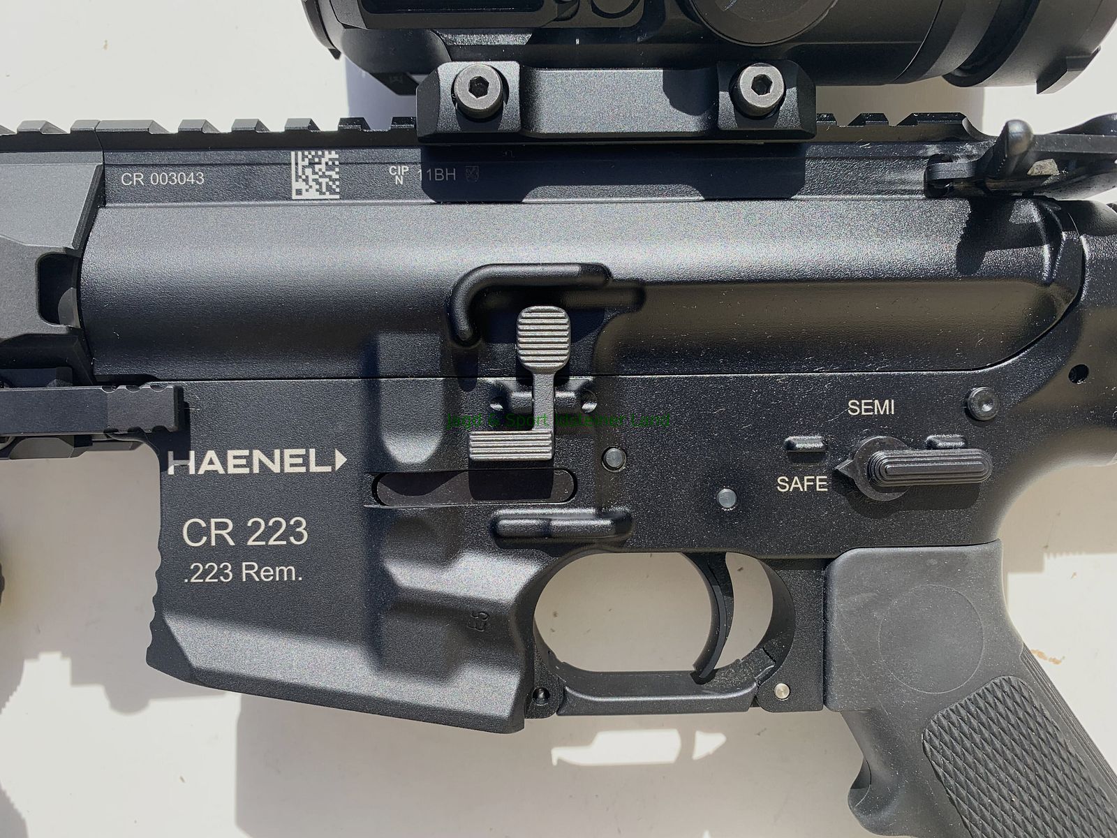 Haenel CR223 inkl. Steiner S432, Matchabzug & UTG-Zweibein