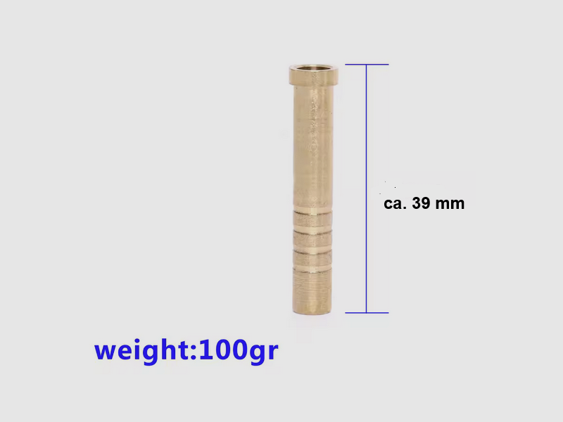 Precyzyjne wkładki miedziane - wkłady strzał (ID 6,2 mm) - 100/150 grainów - 30/24 sztuk - np. strojenie dla strzał Cobra Adder, zdjęcie 1 z 2
