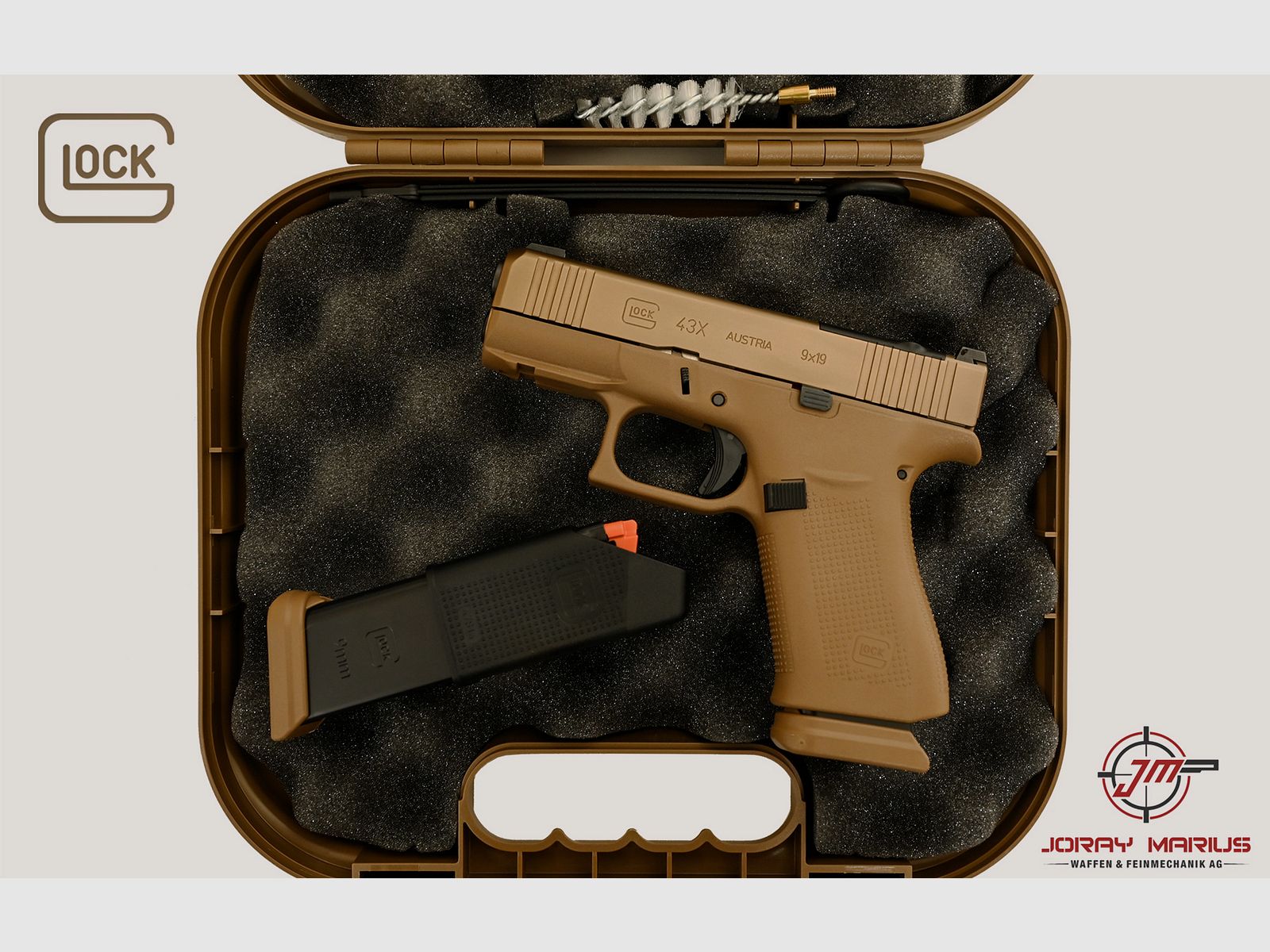 Glock 43X MOS-K 9mm Para Coyote, Bild 3 von 3