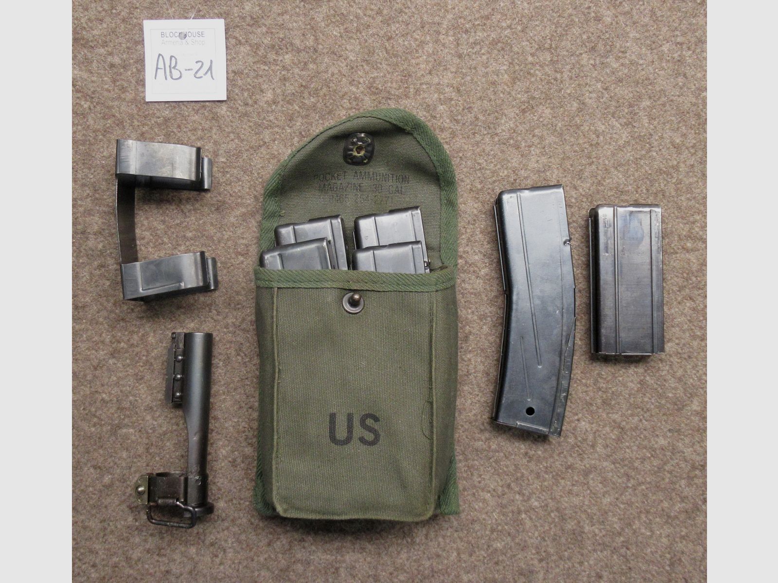 AB-21 halbautomatischer UNDERWOOD Mod. M1-Karabiner Kal. .30 carbine, Bild 6 von 6