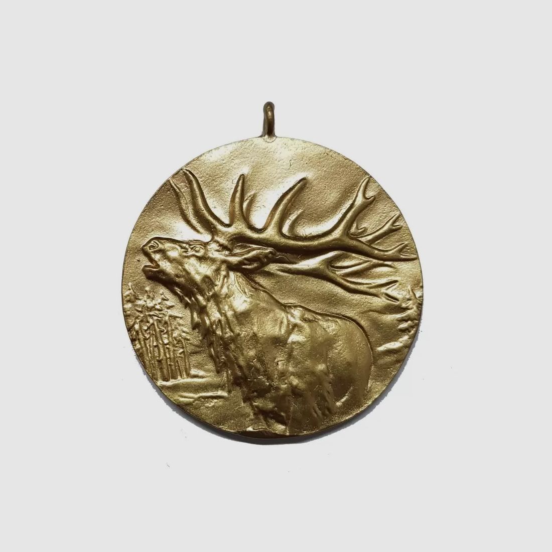 MEDAL ZA TROFEA Z WIZERUNKIEM BYKA ZŁOTO