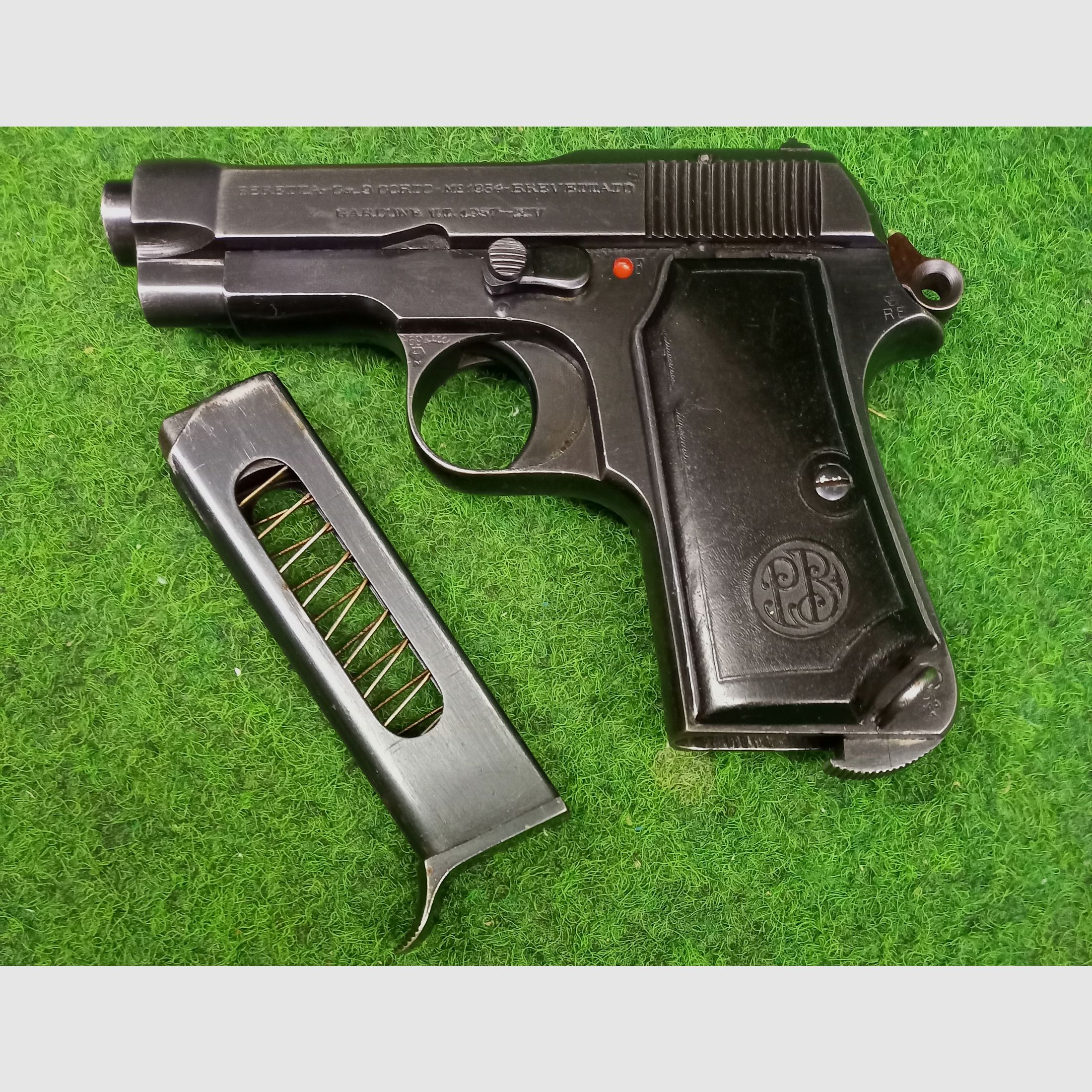 Beretta 1934 en calibre 9mm court.