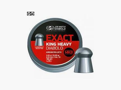 JSB Exact King Heavy MKII 6,35 mm 33,95 grain