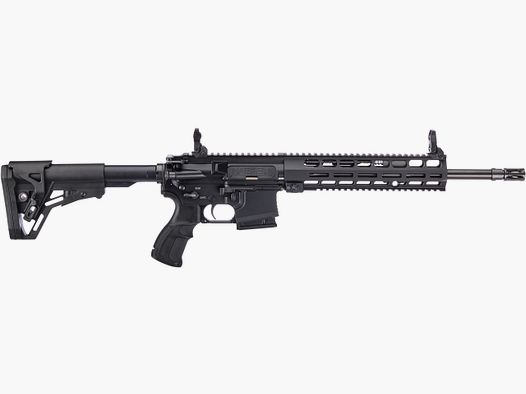Haenel CR 223 M-LOK Handguard Barrel Length 368 mm | Direct Trigger (2,800-4,000 g) | Long Handguard | Black | Not Sport Approved, Cal. .223 Rem.