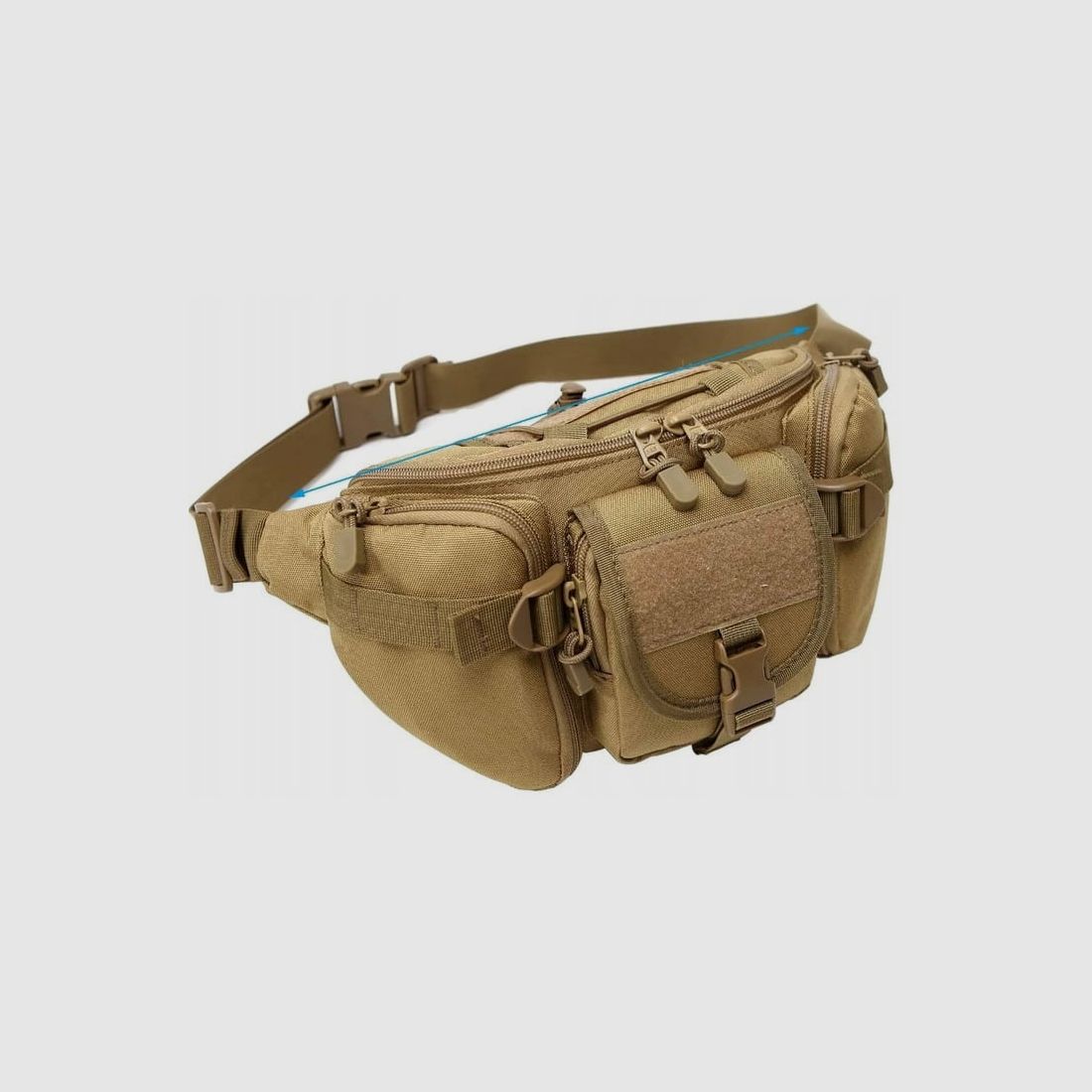 Große taktische Militär-Bauchtasche MOLLE T28-B, Bild 2 von 6