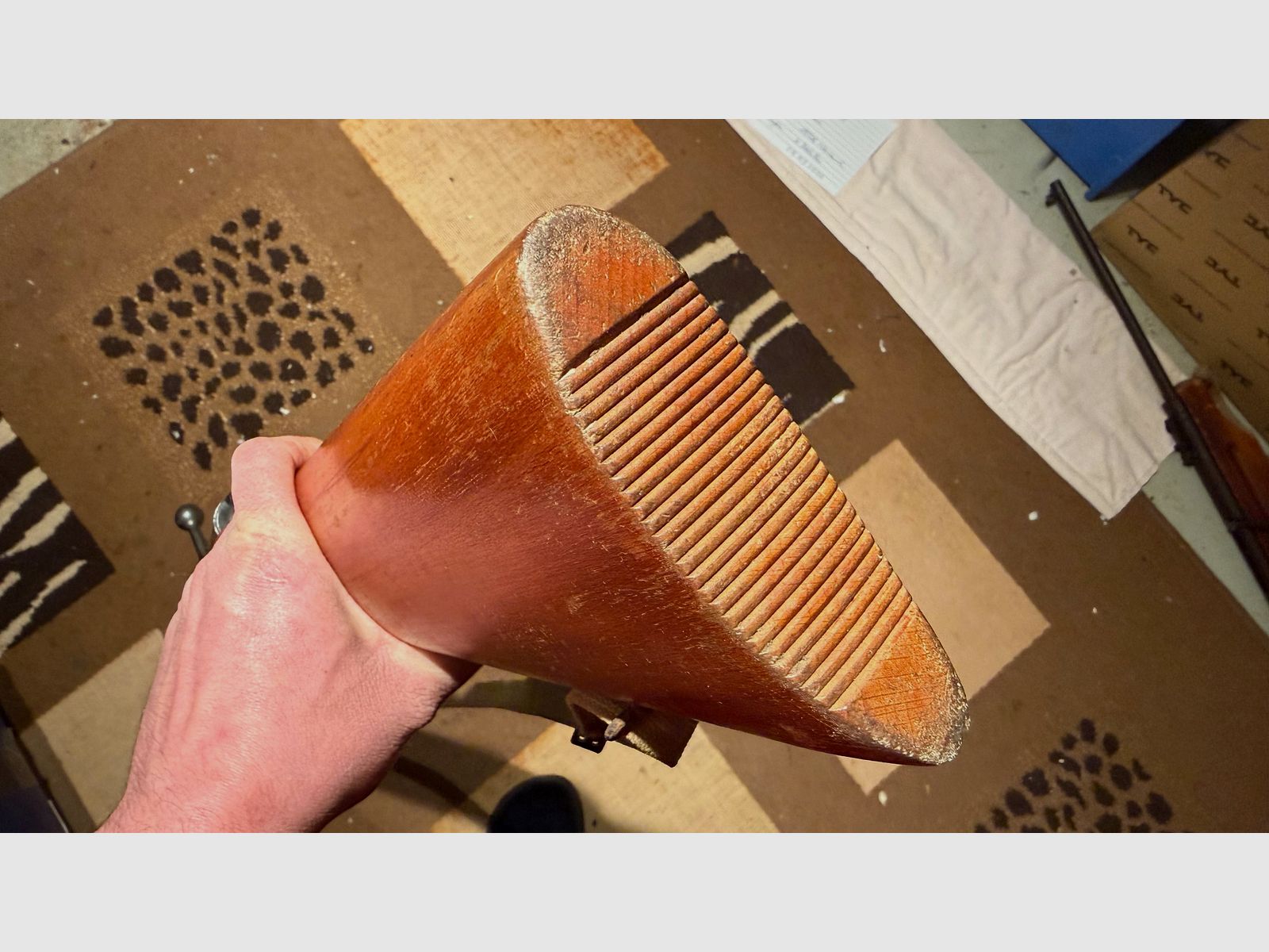 Haenel 310 fine trigger with strap original condition GDR