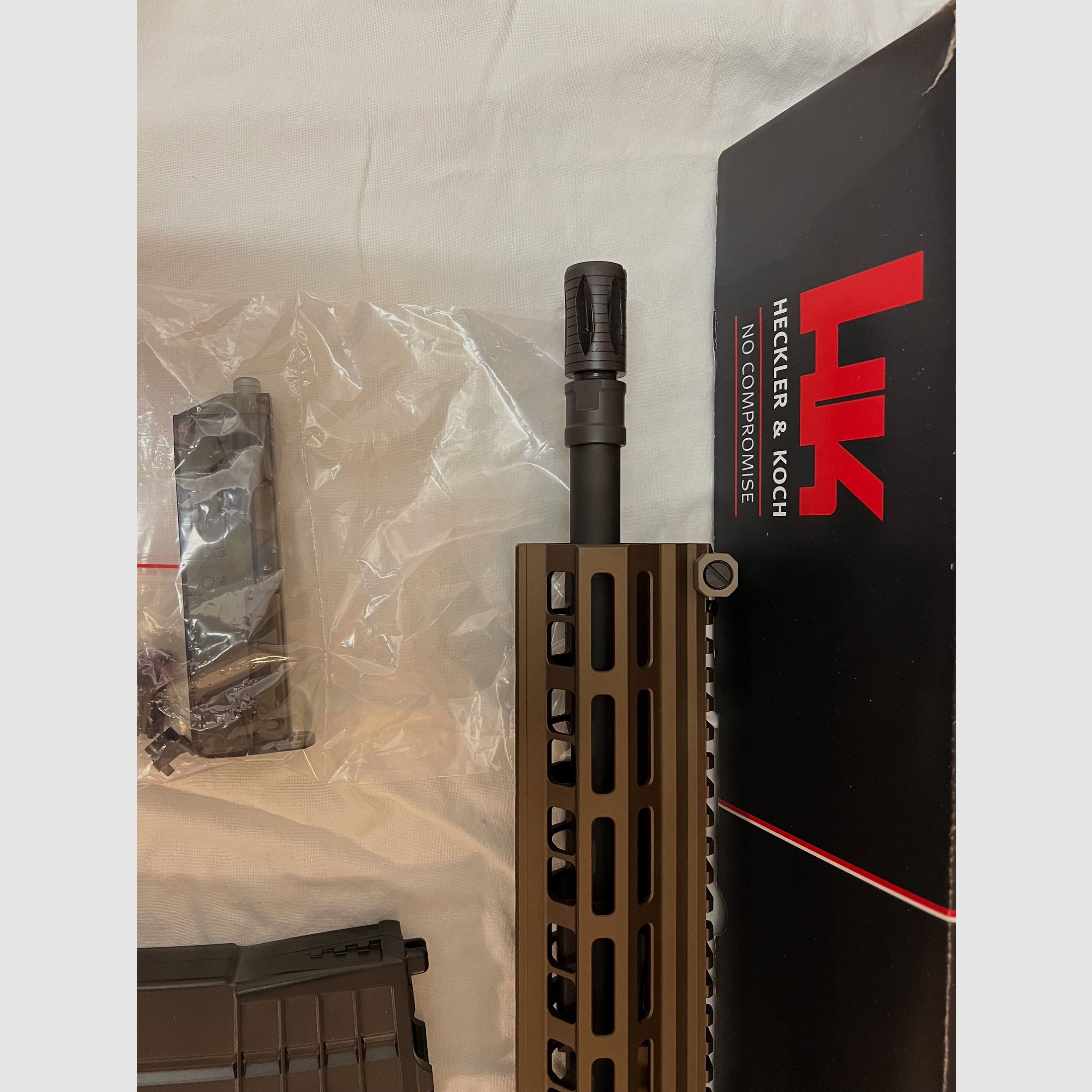 Umarex VFC Heckler & Koch HK M110 A1 Airsoft Vollmetall Gas-Blow-Back 6mm BB grünbraun neu NP 800€