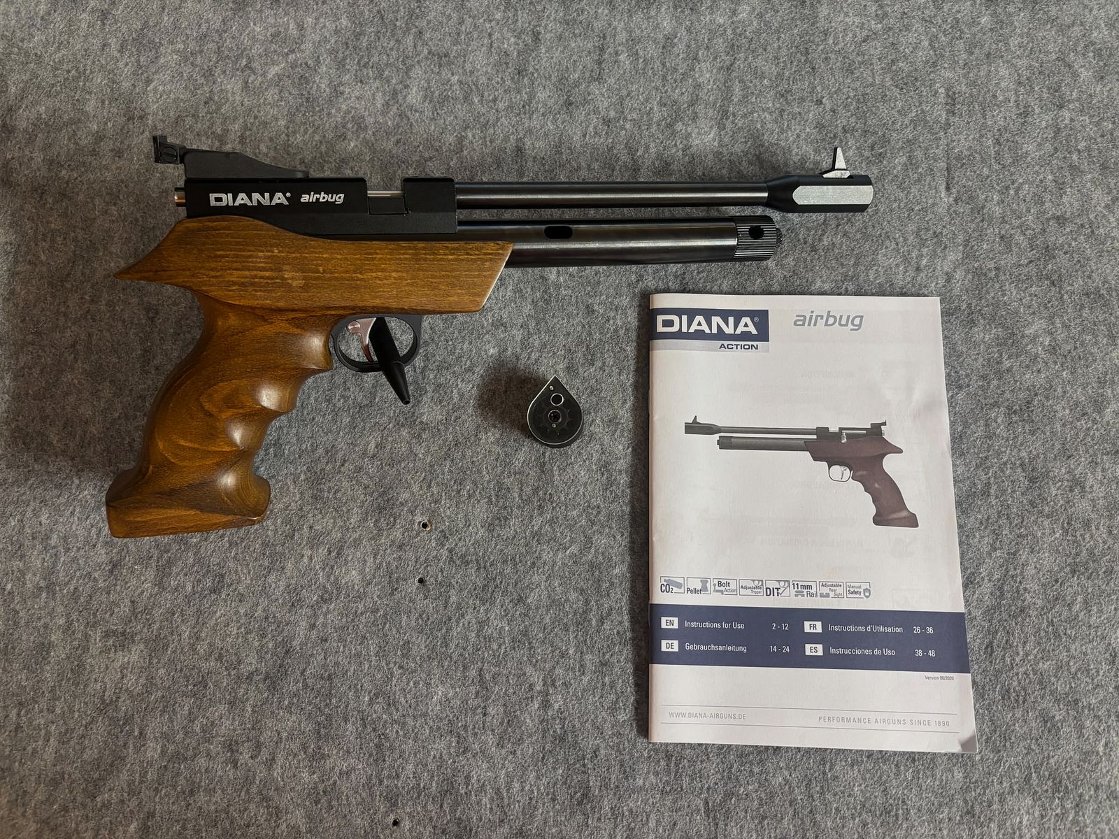 Diana Airbug Co2 Pistola 4,5 mm Diabolo, immagine 1 di 4