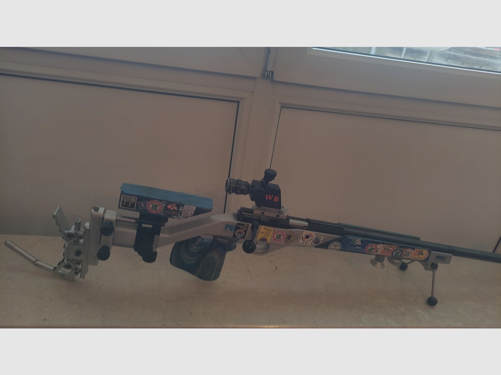 Walther KK 200 Super Match gebraucht mit umfangreichem Zubehör