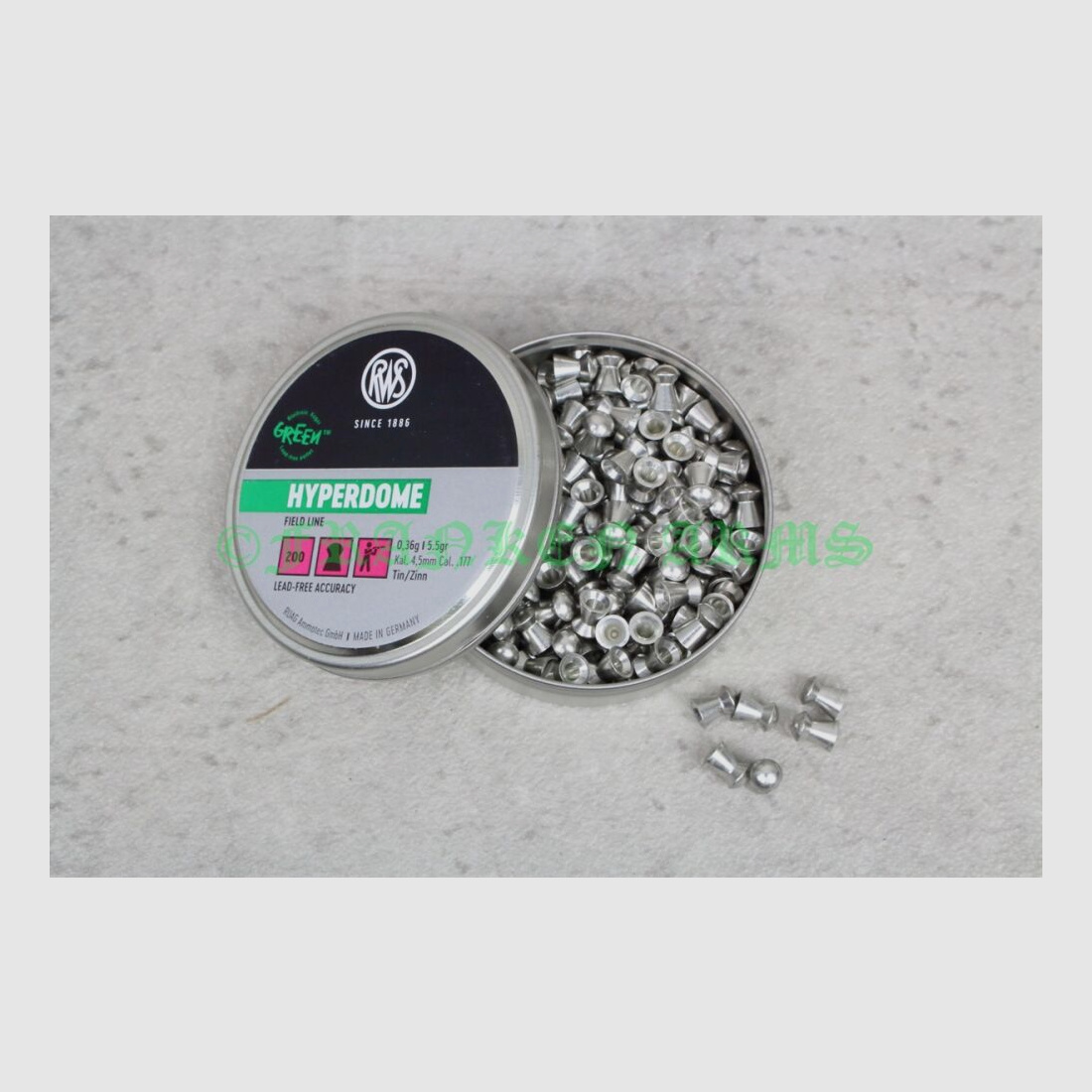 RWS HyperDome 4,50mm 200 piezas precios por cantidad