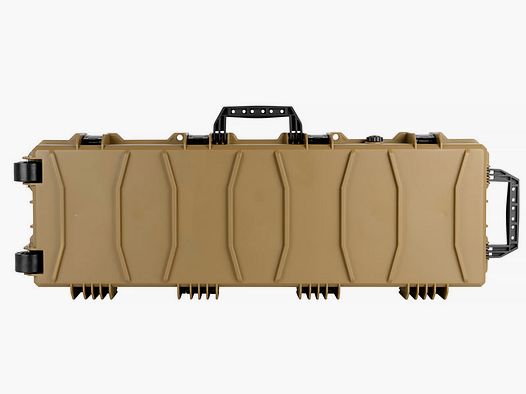 GSG AR15-Waffenkoffer, Medium TAN (außen: 100x35x14cm / innen: 94,5x29,5cm