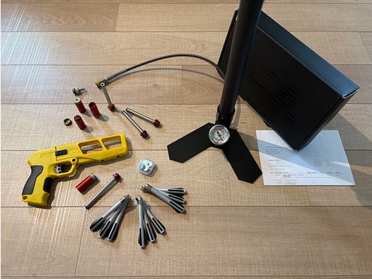 Pistolet harpunowy Scuba Ringer z pompą i akcesoriami