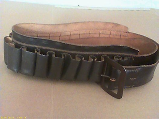 Shotgun shell belt