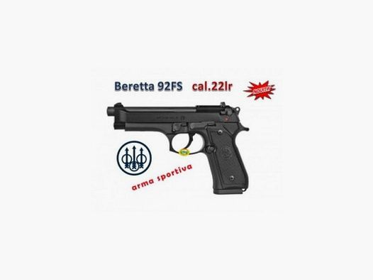 BERETTA PISTOLE 92FS CAL 22LR
